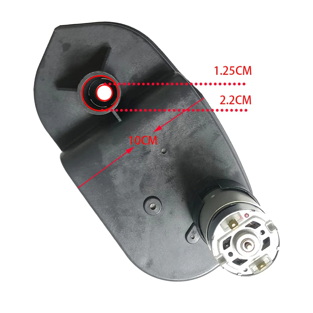 24V High Power Gearbox for Wheels with High Torque 24V Motor 30000 RPM - Image 6