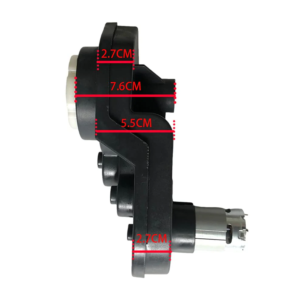 24V High Torque Gearbox for Power Wheels with 30000RPM Motor - Image 5