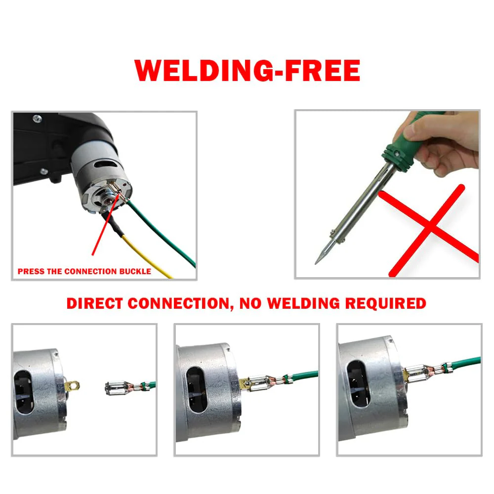 24V High Power Gearbox for Wheels with High Torque 24V Motor 30000 RPM - Image 3