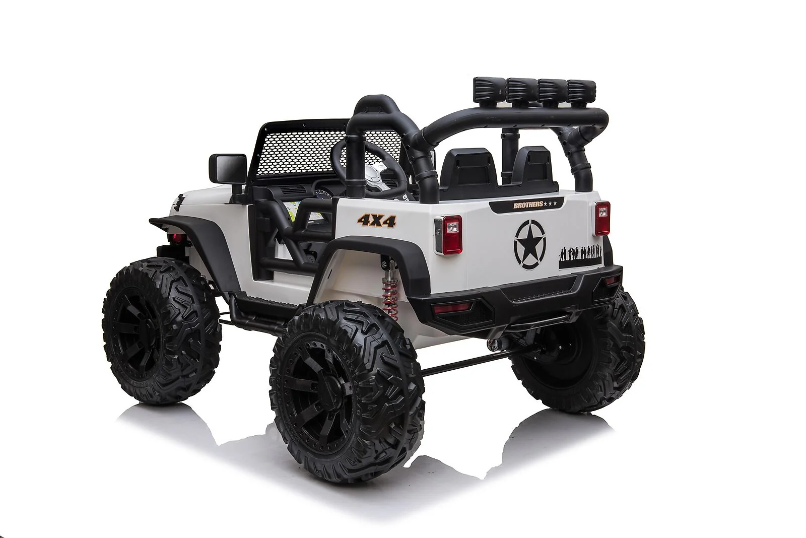 24V JEEP Double Drive Kids Ride-On Car with 200W*2 Motors and 12V9AH*2 Batteries - Parental Remote Control Included - Image 4