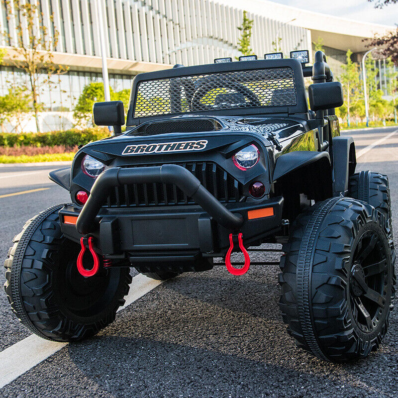 24V JEEP Double Drive Kids Ride-On Car with 200W*2 Motors and 12V9AH*2 Batteries - Parental Remote Control Included - Image 7