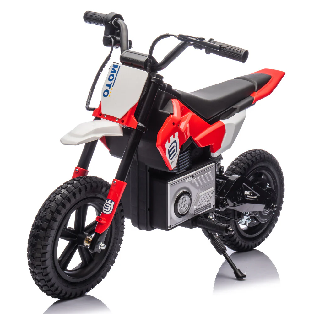 24V 200W Electric Ride-On Motocross Motorcycle for Kids Ages 5-15 3-9 MPH Speed - Image 15