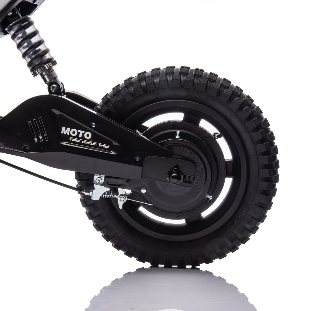 24V 200W Electric Motocross Ride-On Motorcycle, 3.1–9.3 MPH, Ages 5–15 - Image 36