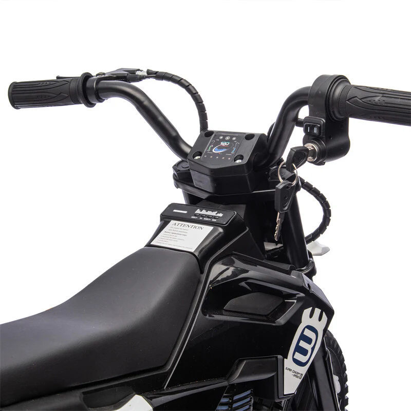 24V 200W Electric Motocross Ride-On Motorcycle for Kids 3.1–9.3 MPH Ages 5–15 - Image 18