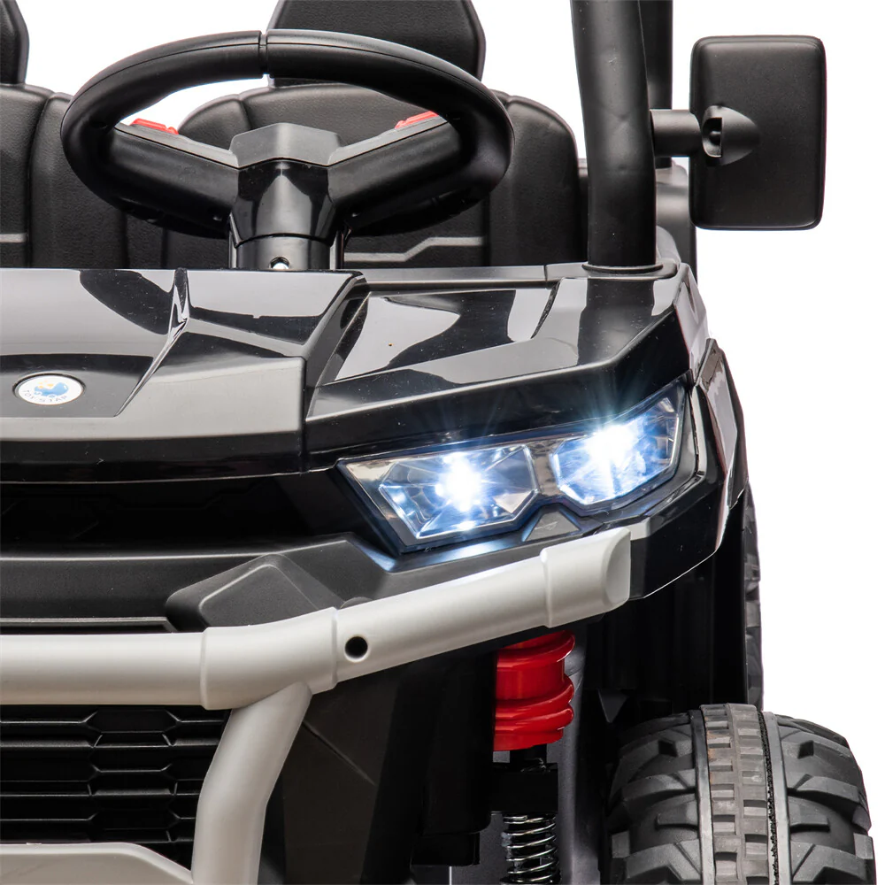 24V Kids Ride-On Truck with Remote Control, 2-Seater, 400W Powerful Motor - Image 18