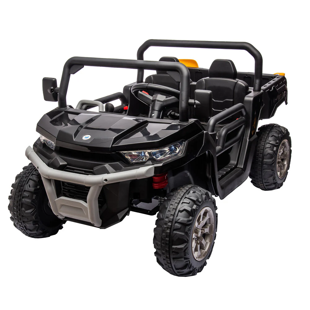 24V Kids Ride-On Truck with Remote Control, 2-Seater, 400W Powerful Motor - Image 23