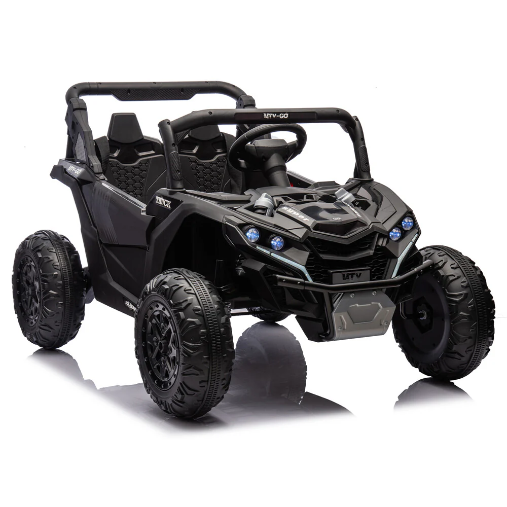 24V Kids Ride-On UTV with Remote Control 2-Seater Car Toy 2.5-3.7 MPH for Ages 3+ - Image 4