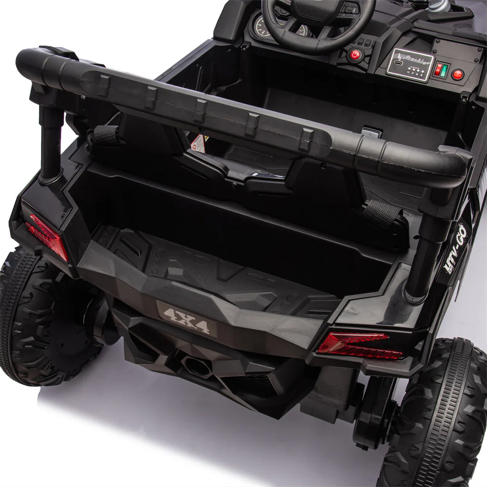 24V Kids Ride-On UTV with Remote Control 2-Seater Car Toy 2.5-3.7 MPH for Ages 3+ - Image 9