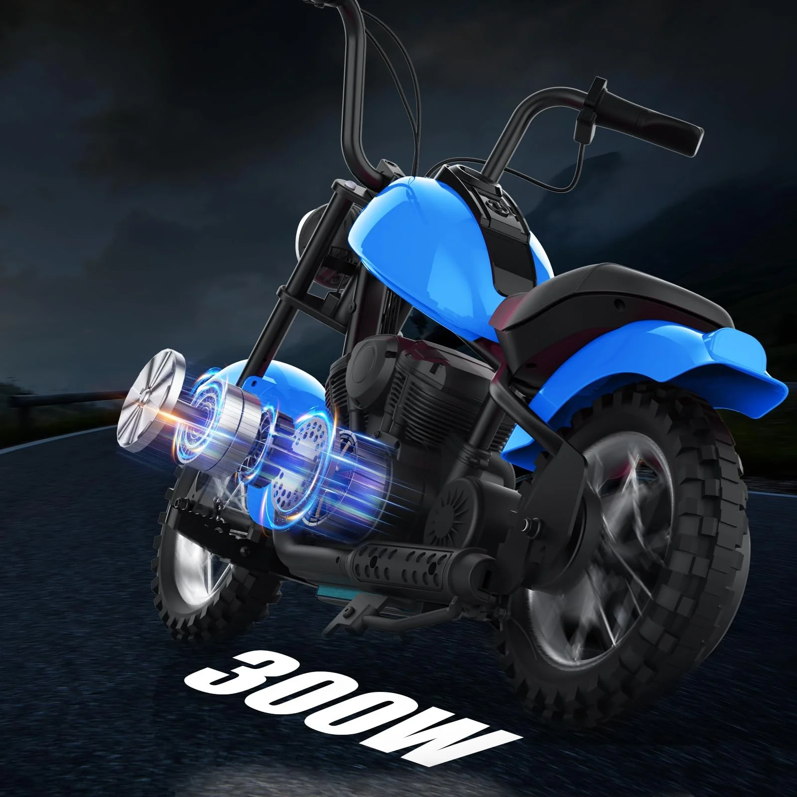 24V Electric Motorcycle for Kids Ages 1-4, 14MPH Ride-On Motorbike - Image 4