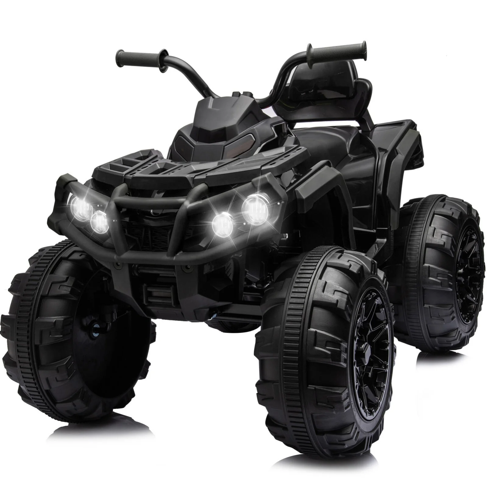24V Kids Off-Road ATV Quad Ride-On Toy with LED MP3 and 6 mph Speed