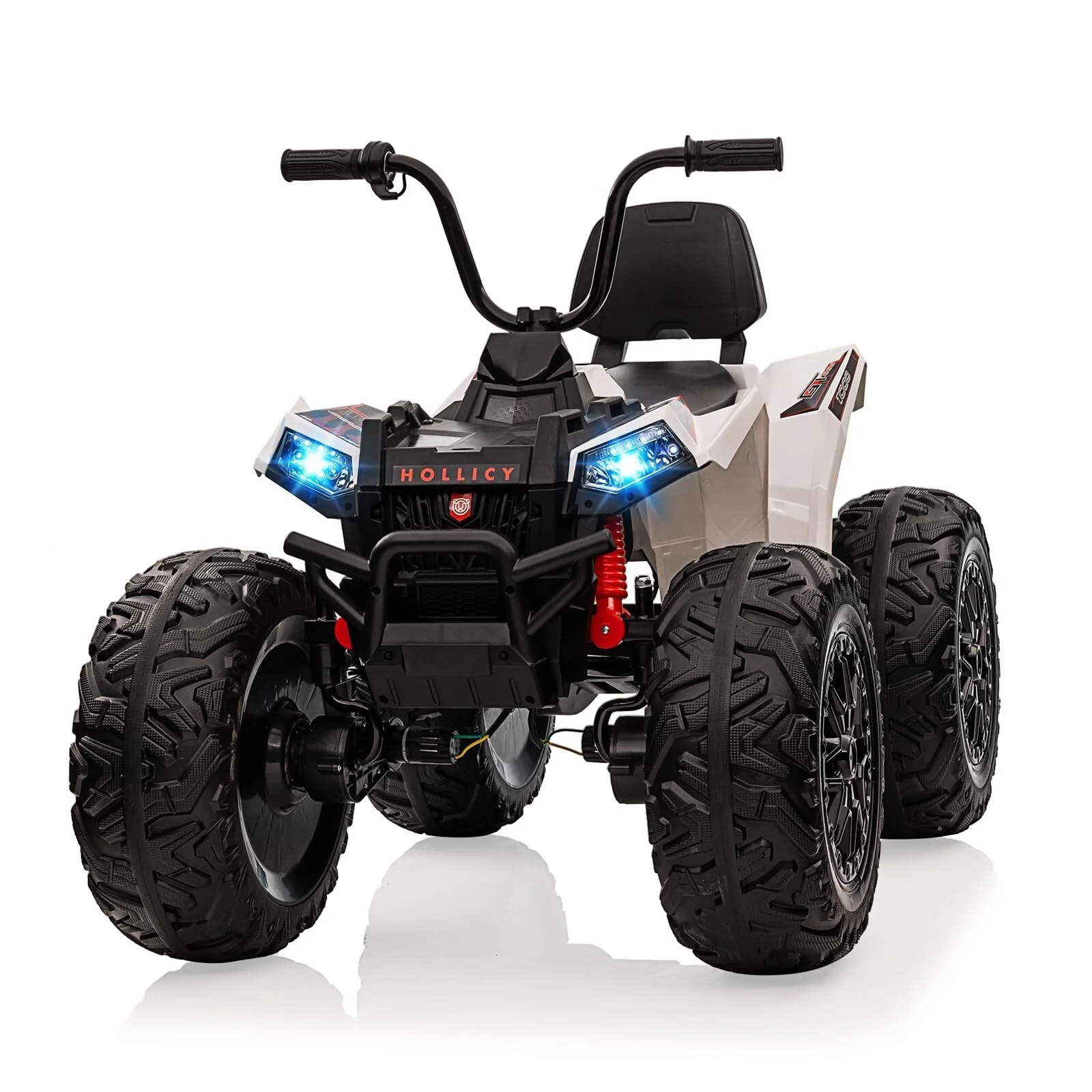 24V Kids 4WD ATV Quad with 320W Motor, 14AH Battery, EVA Tires, Metal Suspension, LED Lights, and Bluetooth Music - Image 15