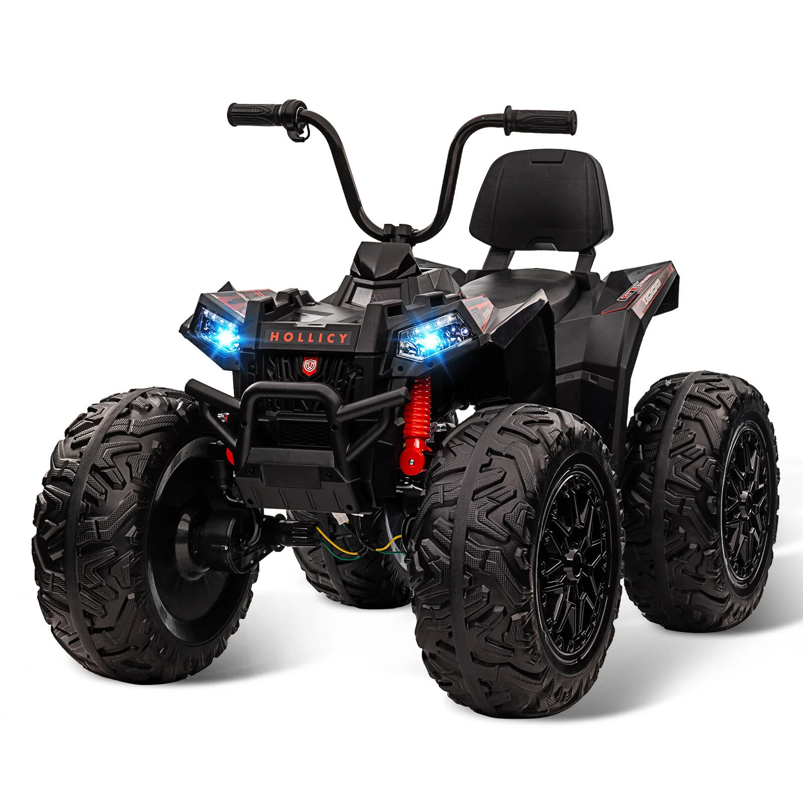 24V Kids 4WD Electric Ride-On ATV with EVA Tires and Accelerator Handle - Image 12