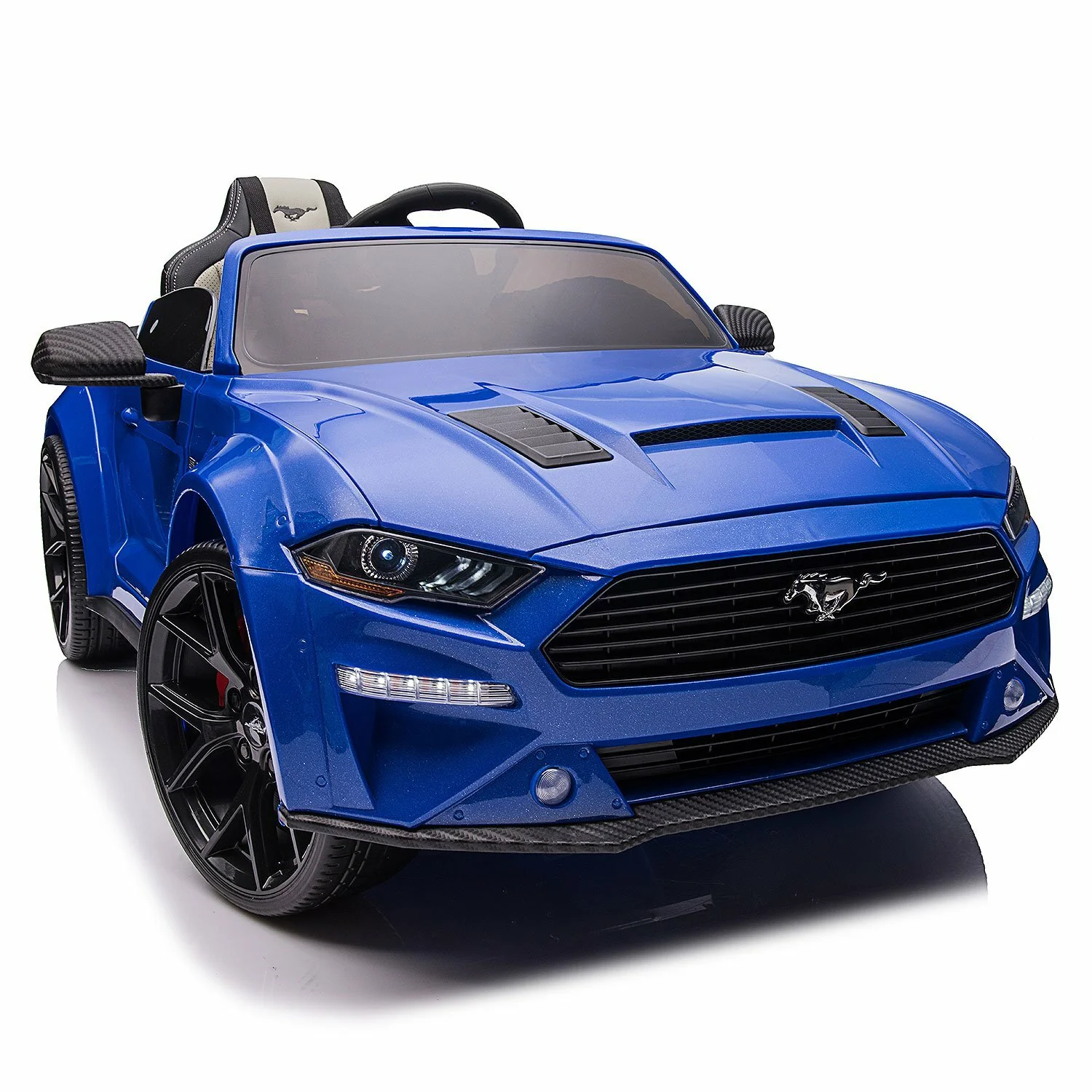 24V Kids Ride-On Ford Mustang GT Custom Edition with Dual Powerful Motors and Remote Control