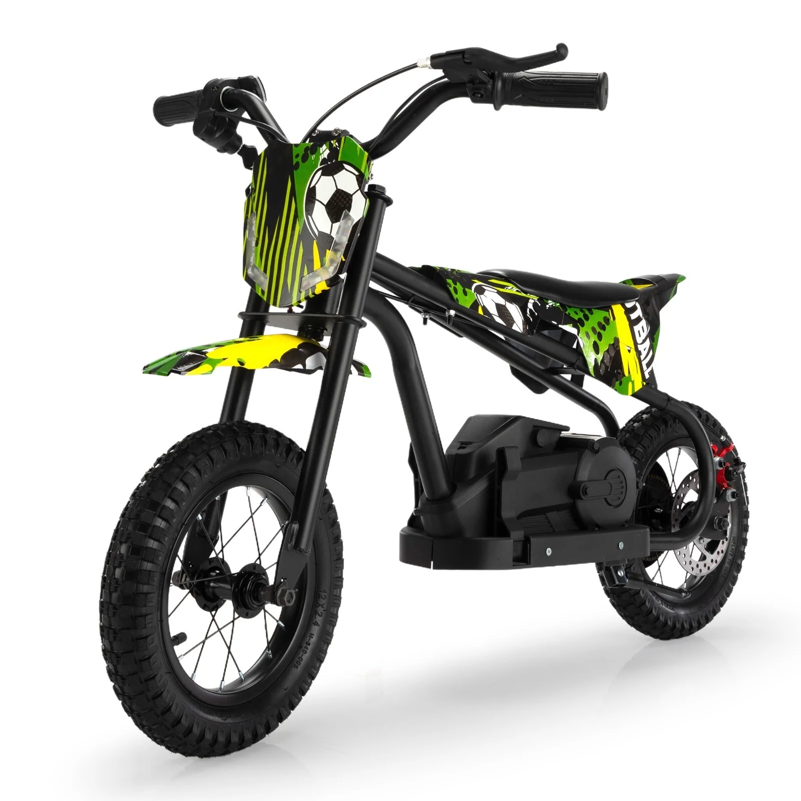 24V Kids Electric Dirt Bike Battery-Powered Ride-On Motorcycle with LED Lights - Image 2