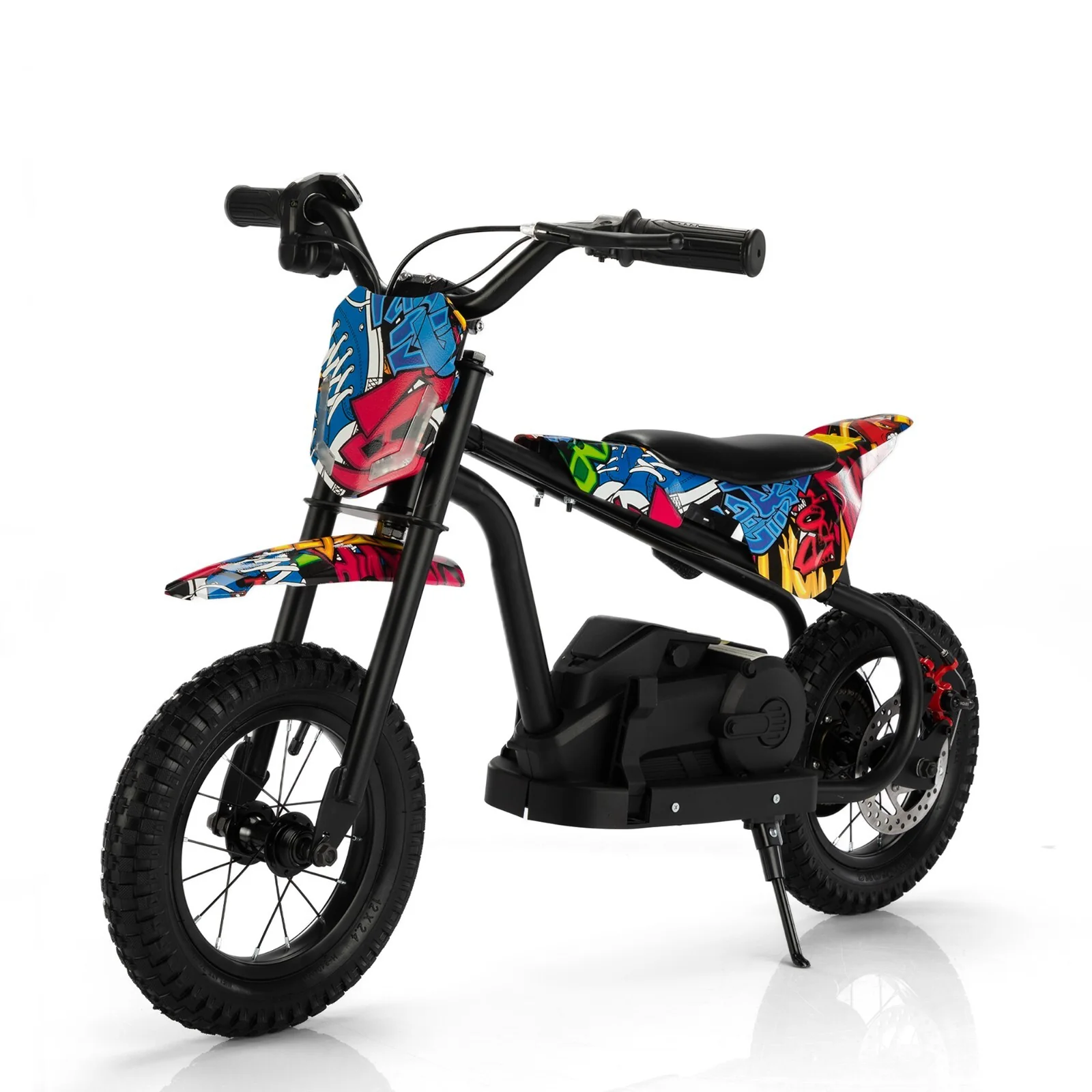 24V Kids Electric Dirt Bike for Toddlers with 3-Speed Modes and Power Display - Image 14