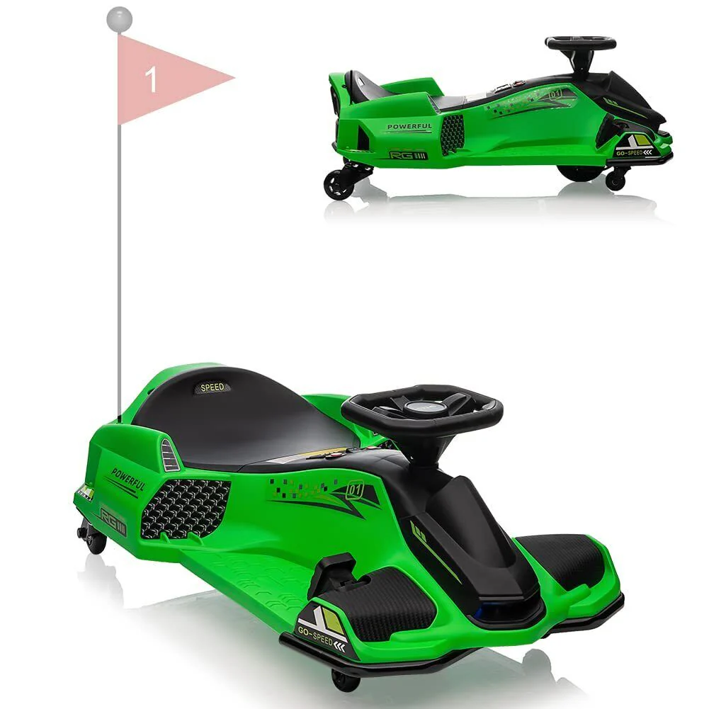 24V Kids Electric Racing Car with Drift Mode - Battery Powered Ride-On Vehicle - Image 16