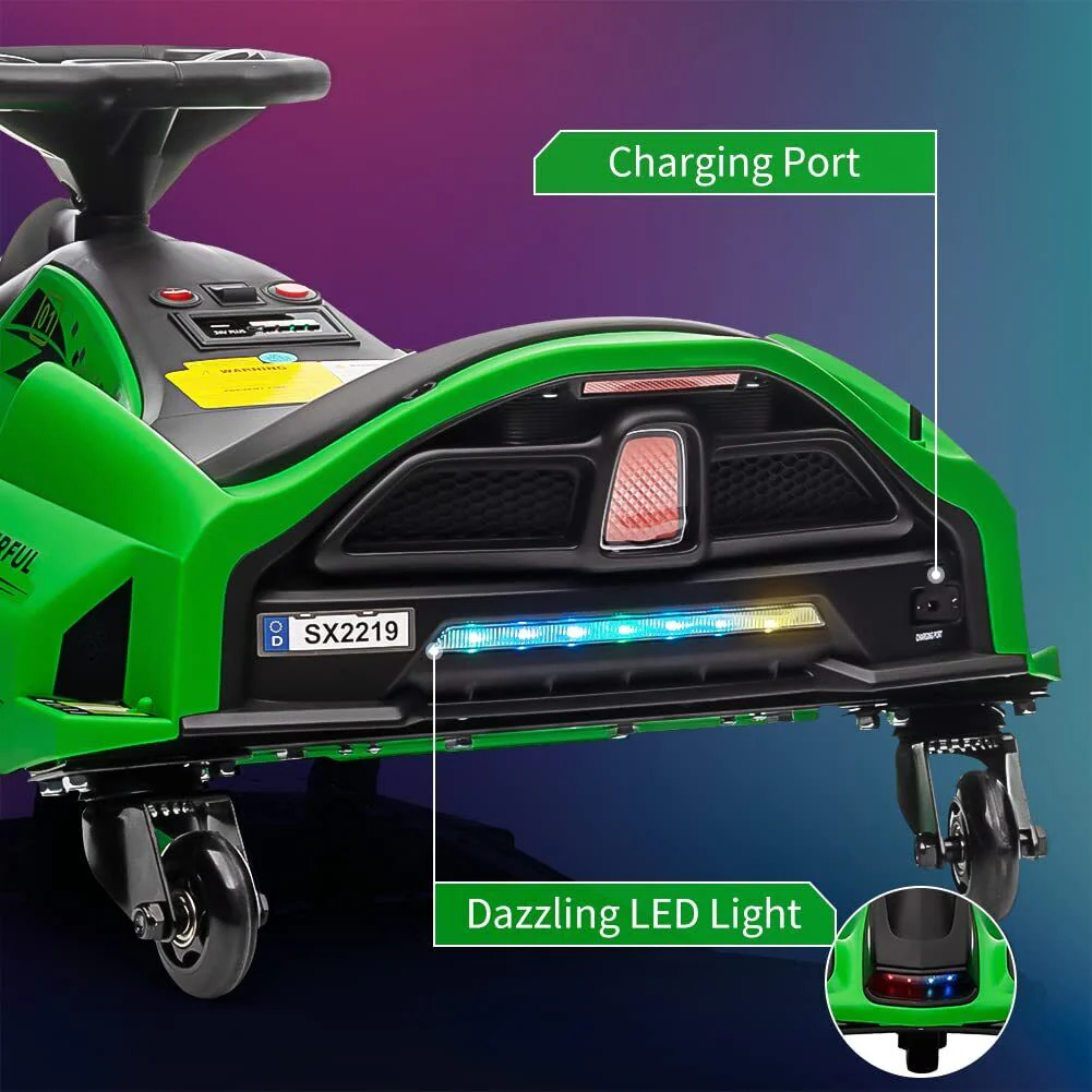 24V Kids Electric Racing Car with Drift Mode - Battery Powered Ride-On Vehicle - Image 18
