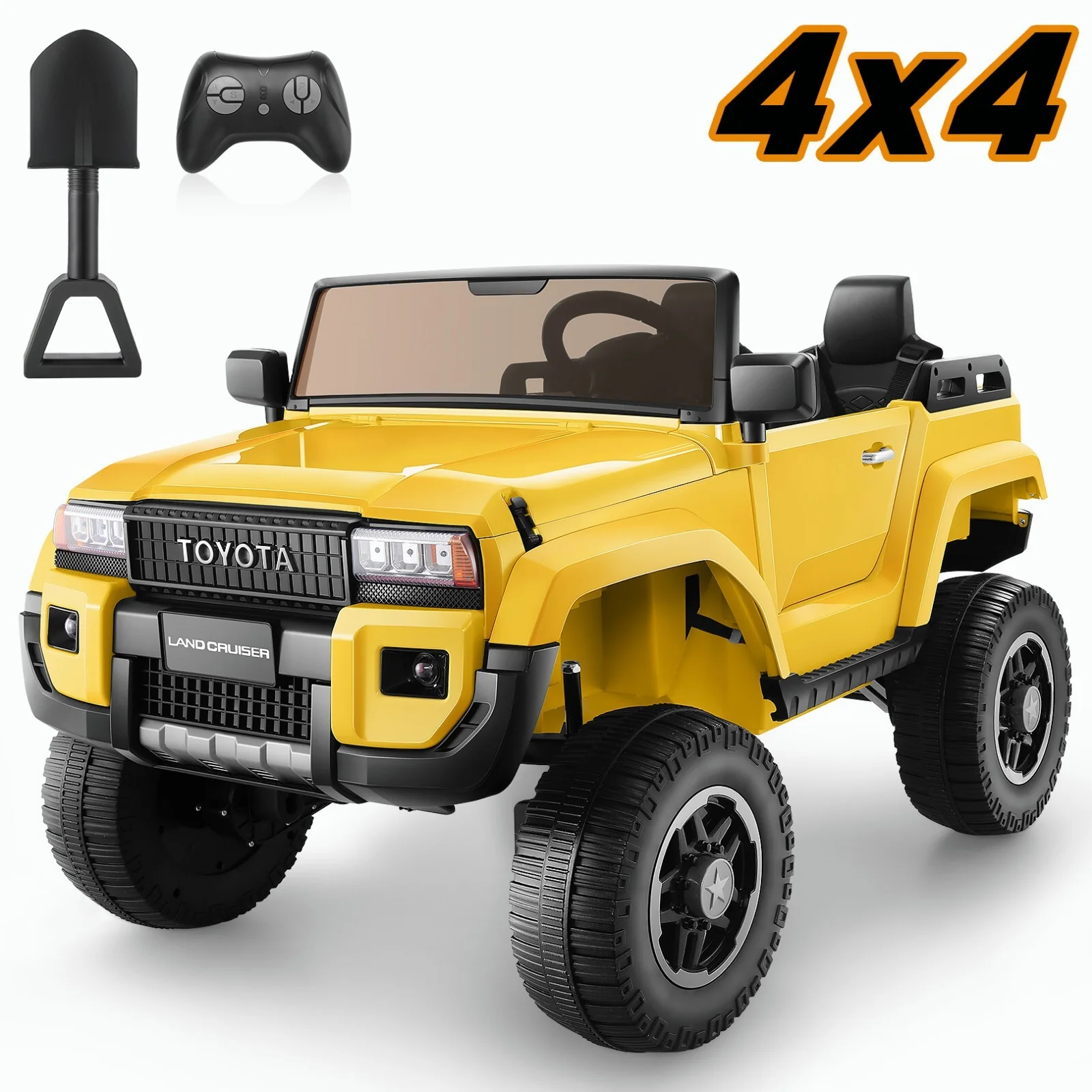 24V Kids Electric 4WD Ride-On Car with Remote Control and LED Lights - Image 19