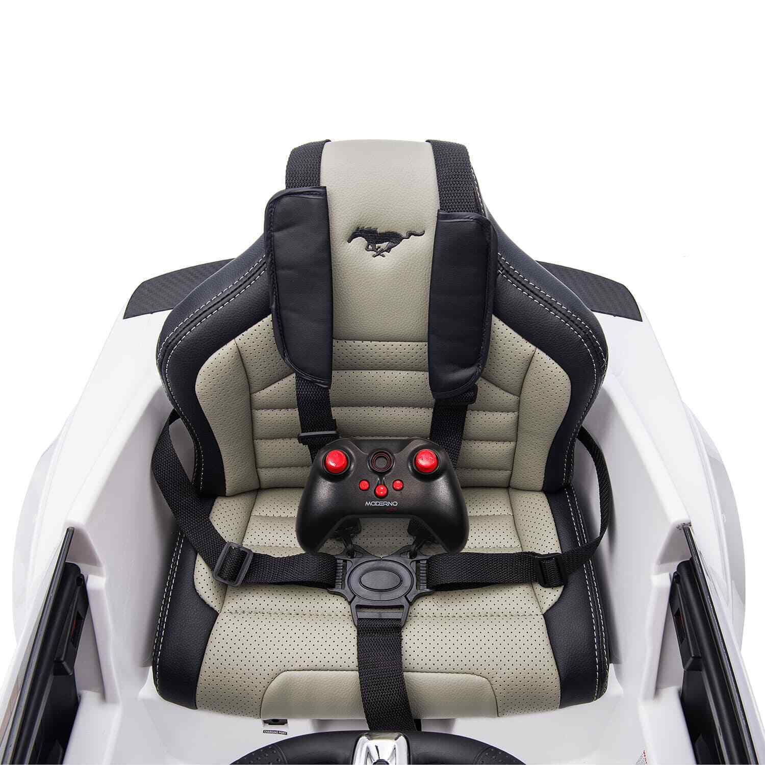 24V KIDS GIRLS RIDE ON FORD MUSTANG GT DELUXE EDITION VEHICLE, DUAL HIGH-PERFORMANCE ENGINES+REMOTE CONTROL - Image 8