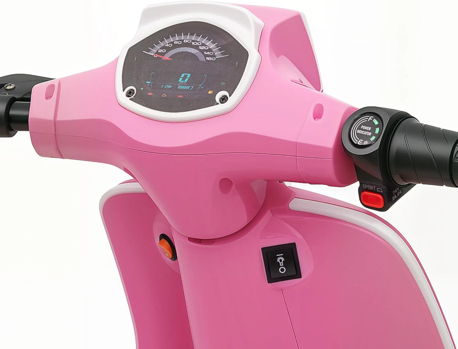 24V Electric Kids Motorcycle with 250W Motor, Speed Range of 3.7-9.9 MPH, 7AH Battery - Image 9