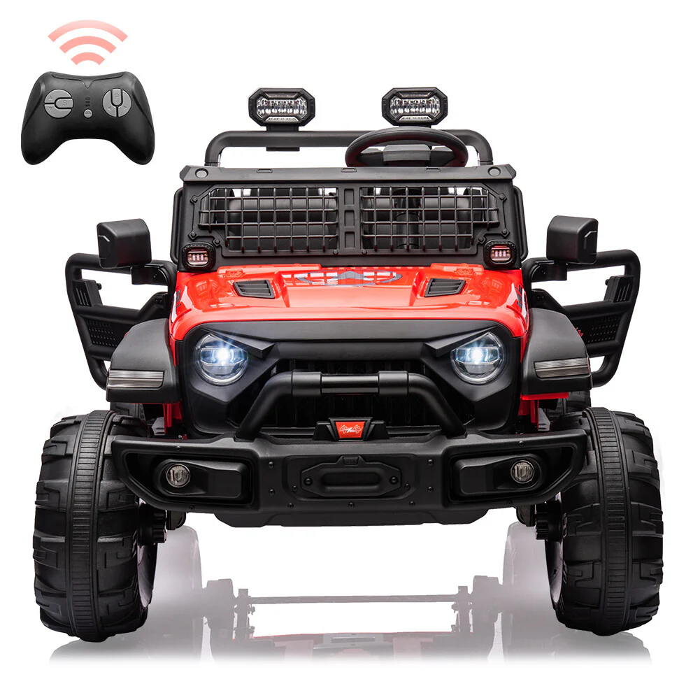 24V Electric 2-Seater Kids Ride-On Car with 2WD and LED Lights - Image 3