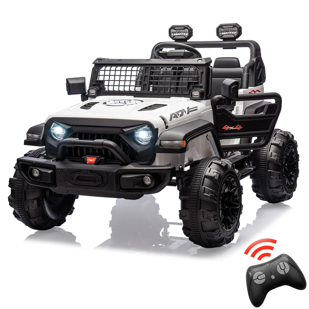 24V Electric 2-Seater Kids Ride-On Car with 2WD and LED Lights - Image 8