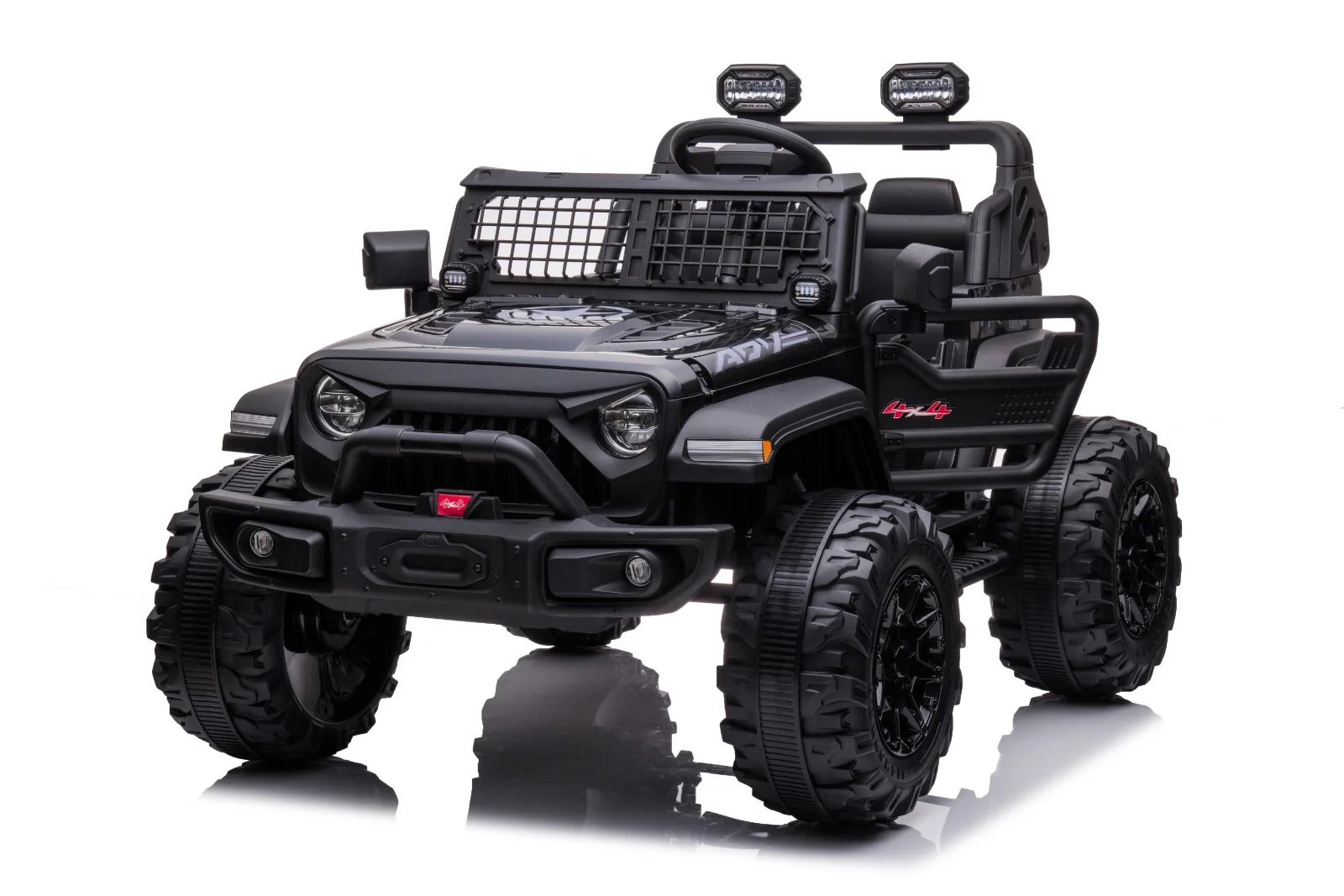 24V Kids 2-Seater Electric Ride-On Jeep Truck with Remote Control - Image 14