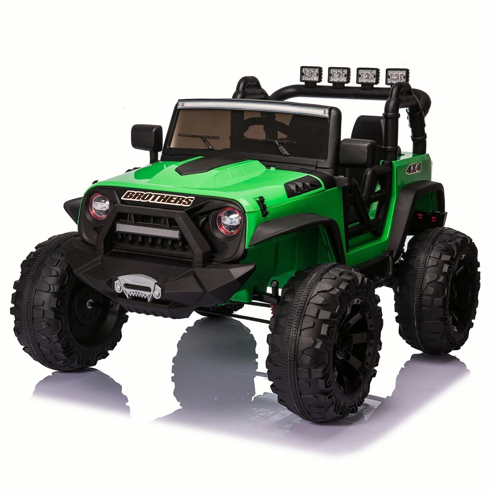 24V Kids Electric Ride-On Truck 2-Seater with Bluetooth and Remote Control, 2x200W Motors - Image 24