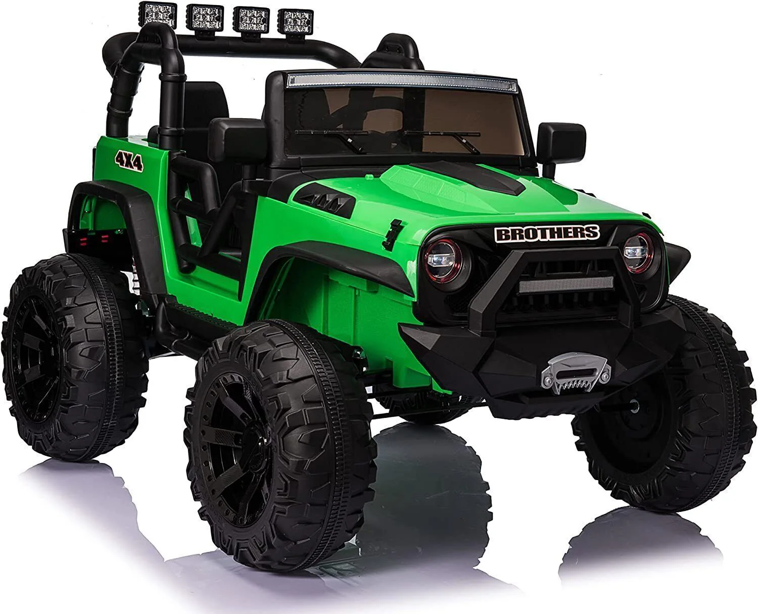 24V Electric Ride-On Toy Truck for Kids with 2 Seats and 400W Motor, Remote Control Vehicle - Image 20