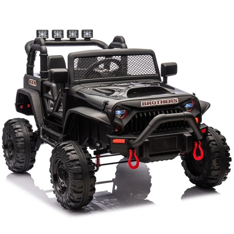 24V 400W 4-Wheel Electric Off-Road Ride-On Car with Remote for Kids Ages 3+ - Image 3