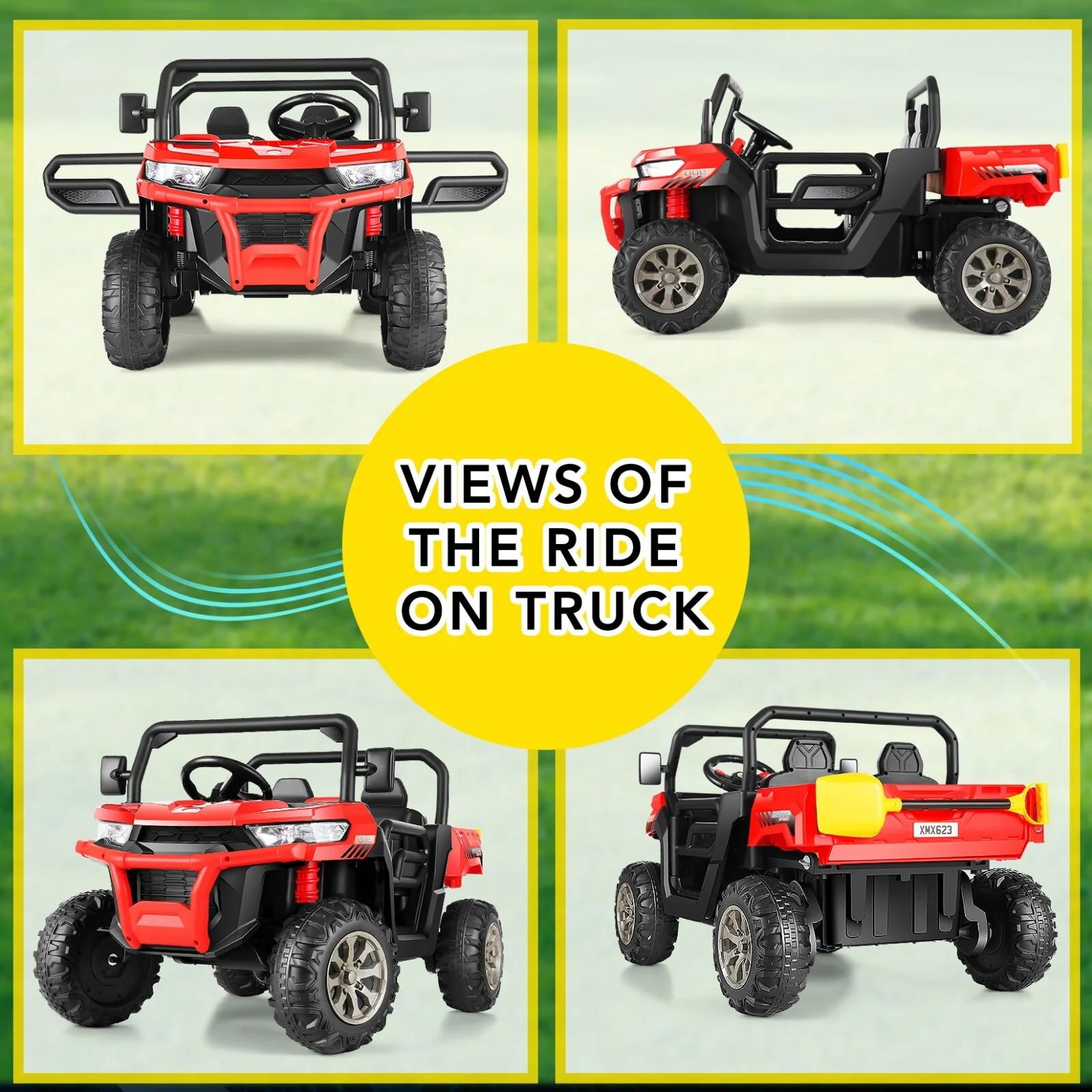 24V Electric Off-Road UTV Ride-On Car for Kids with Battery Power and Remote Control - Image 8