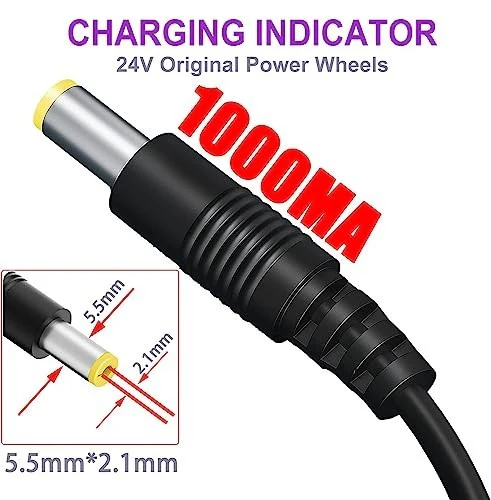 24V Kids Ride-On Car Charger for SUV Jeep ATV Quad Electric Toys - Image 5