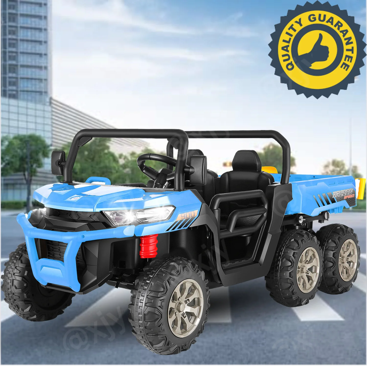 24V 2-Seater Kids Electric Ride-On 4WD Dump Truck with Remote Control - Image 29