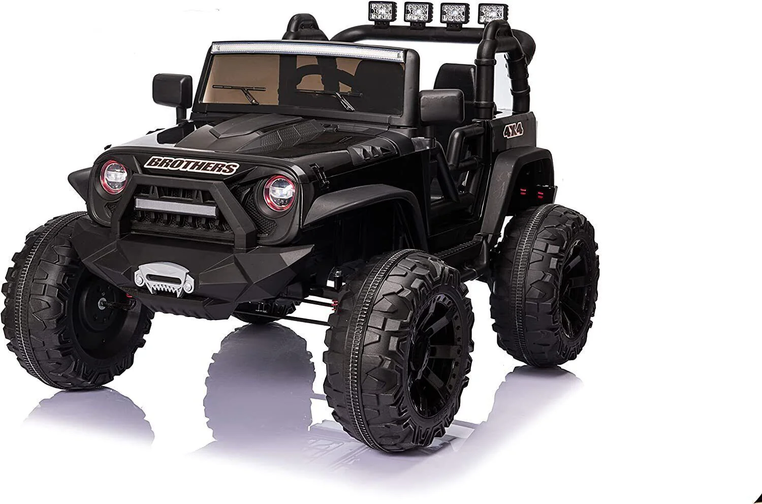24V Kids Electric Ride-On Jeep Truck with 2 x 200W Motors, 2-Seater, LED Lights, and Music - Image 28