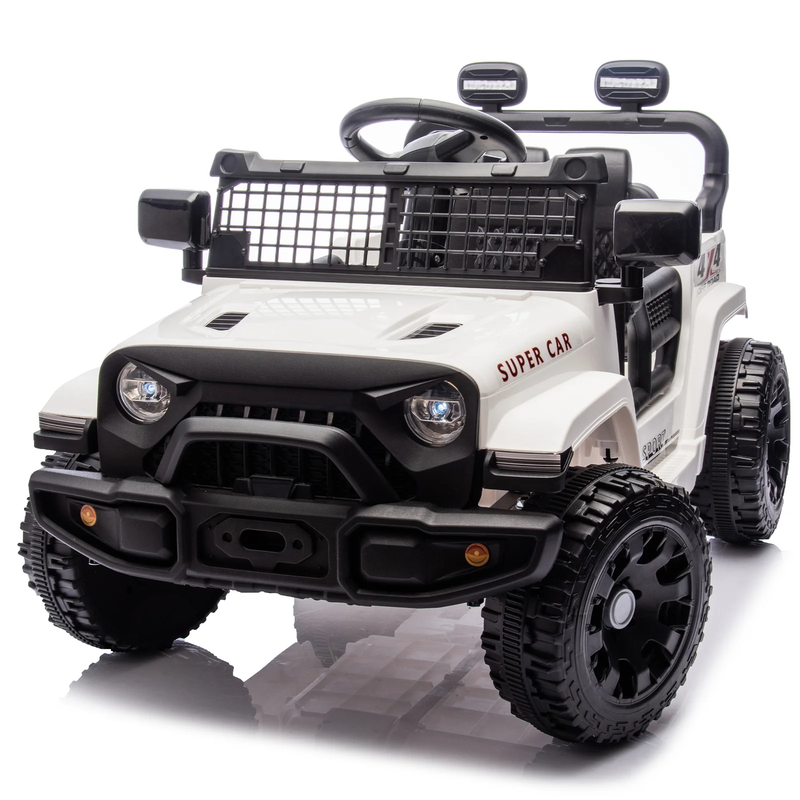 24V Kids Ride-On Car with Parental Control, Four-Wheel Suspension, 2WD Power Display - Image 25