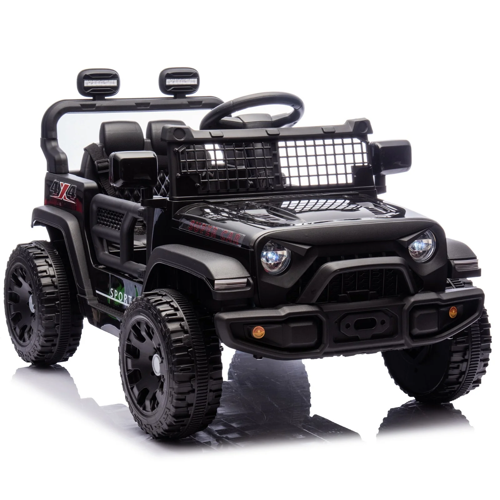 24V Kids Ride-On Car with Parent Remote Control, Four-Wheel Suspension, 2WD, Power Display - Image 13