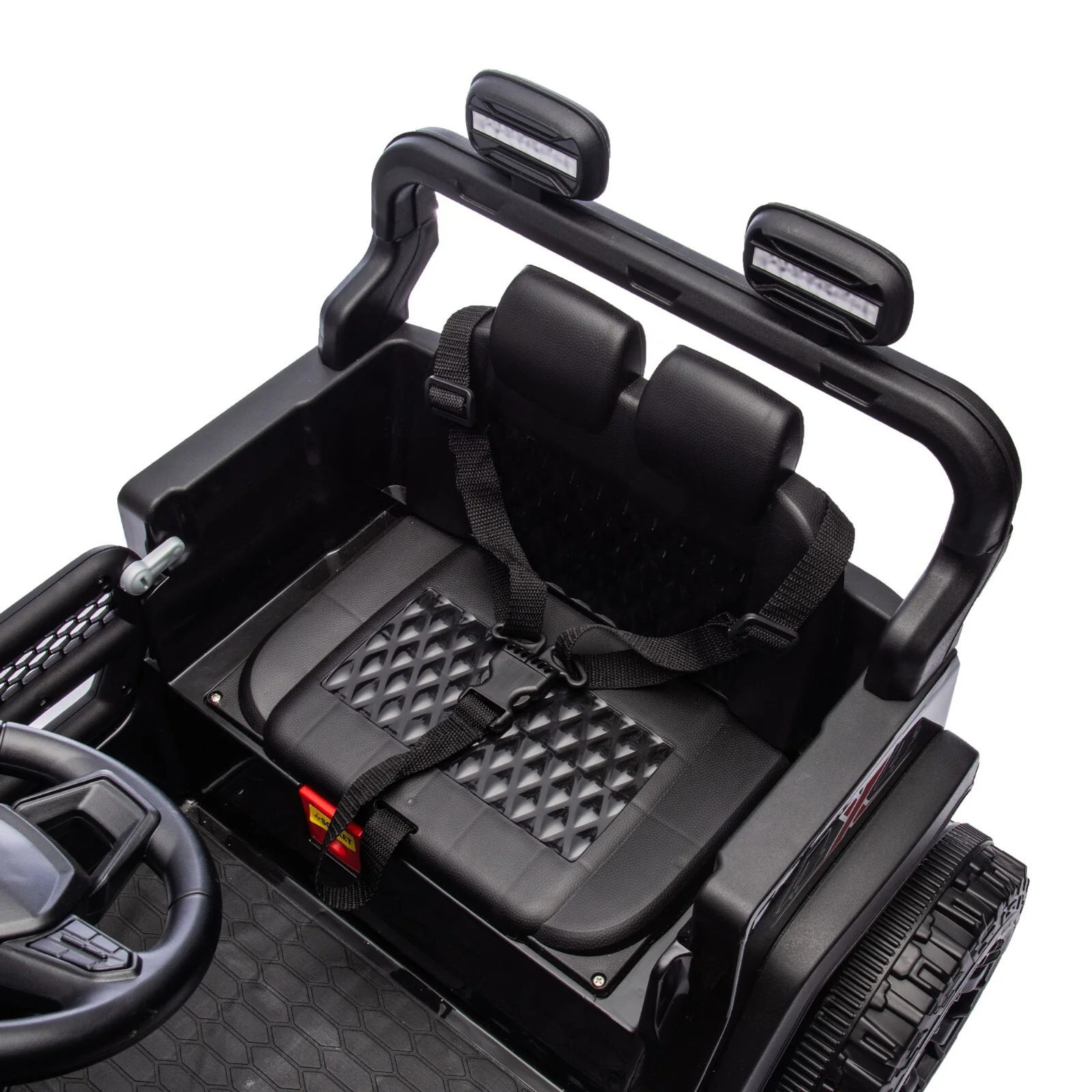 24V Kids Ride-On Car with Parent Remote Control, Four-Wheel Suspension, 2WD, Power Display - Image 7