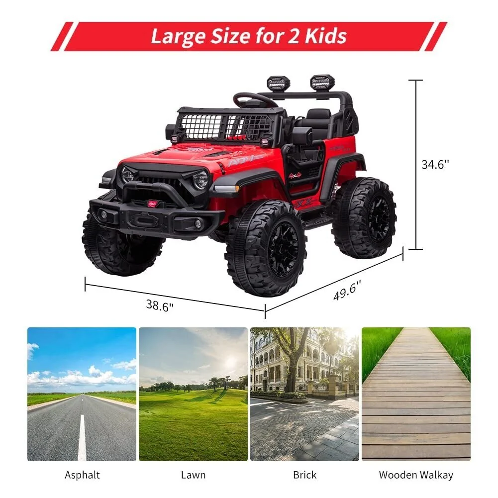 24V Kids Ride-On Car with Remote Control - Image 5