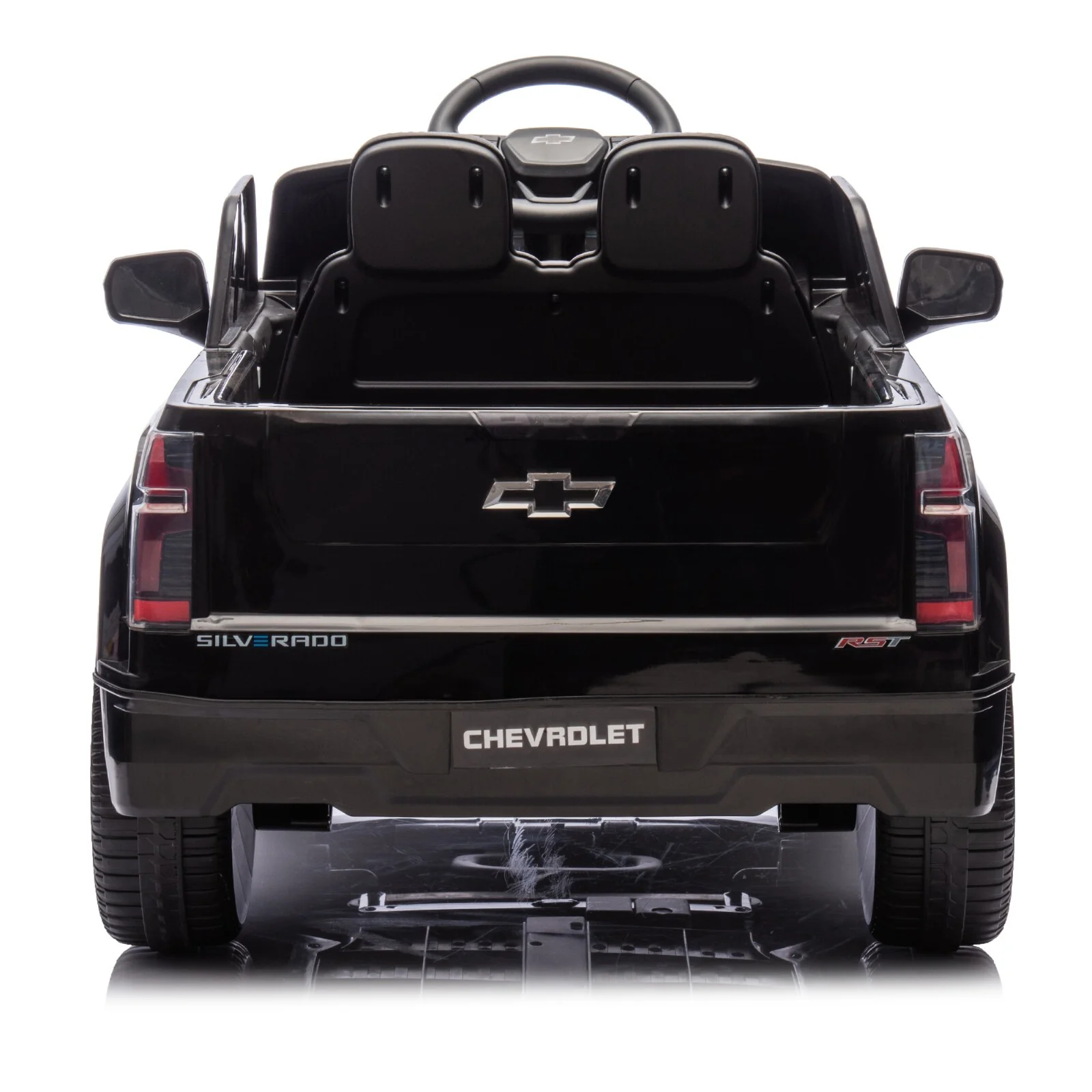 24V Kids Ride-On Truck with Remote Control Licensed Chevrolet Silverado - Image 19