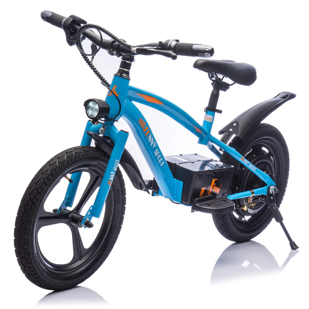 24V 300W Electric Ride-On Bike for Kids Ages 5–12 with 16" Wheels and 12.4 MPH Speed - Image 34