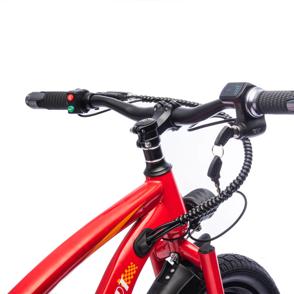 24V Kids Electric Ride-On Dirt Bike with 300W High-Power Motor and Electric Balance System - Image 15