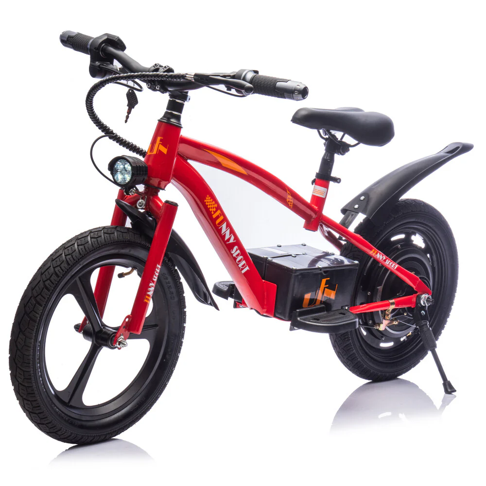 24V Kids Electric Ride-On Dirt Bike with 300W High-Power Motor and Electric Balance System - Image 3