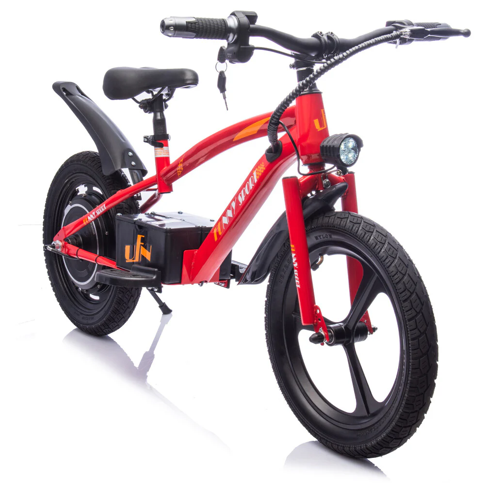 24V Kids Electric Ride-On Dirt Bike with 300W High-Power Motor and Electric Balance System - Image 7