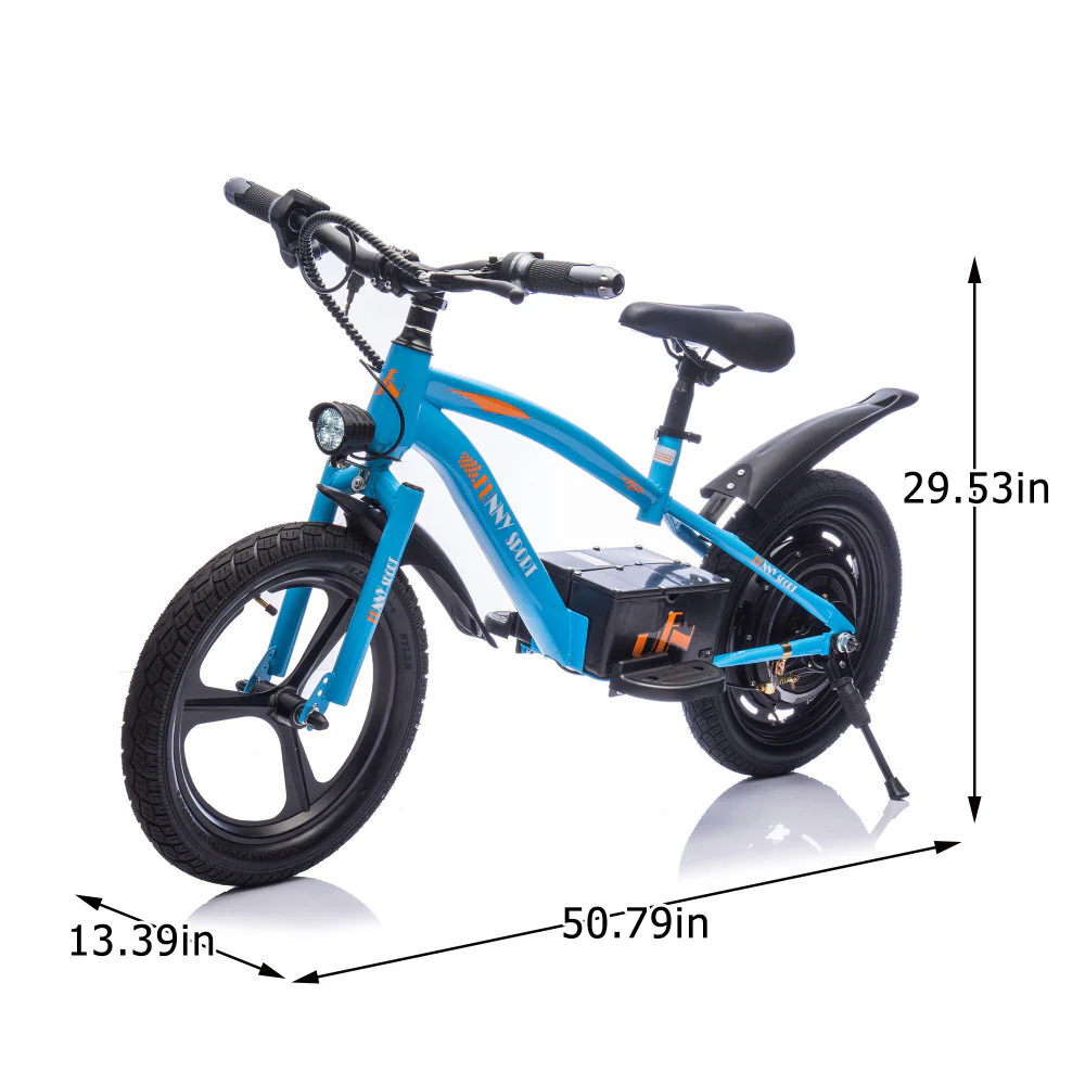 24V Kids Electric Ride-On Dirt Bike with 300W Motor and Handle Acceleration - Image 2