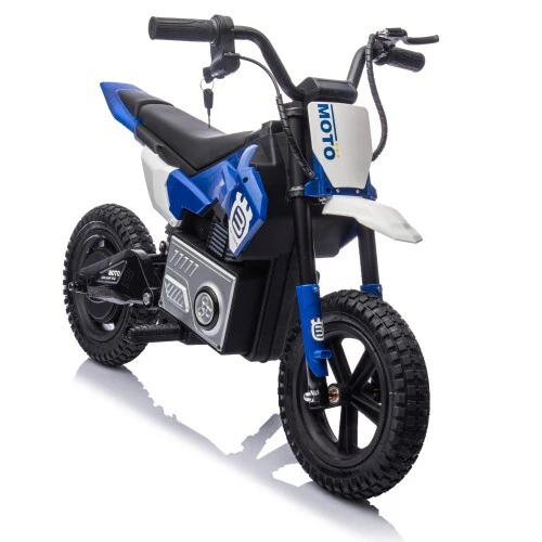 24V Kids Electric Motocross Ride-On Motorcycle with Bluetooth and LED Breath Lamp - Image 14