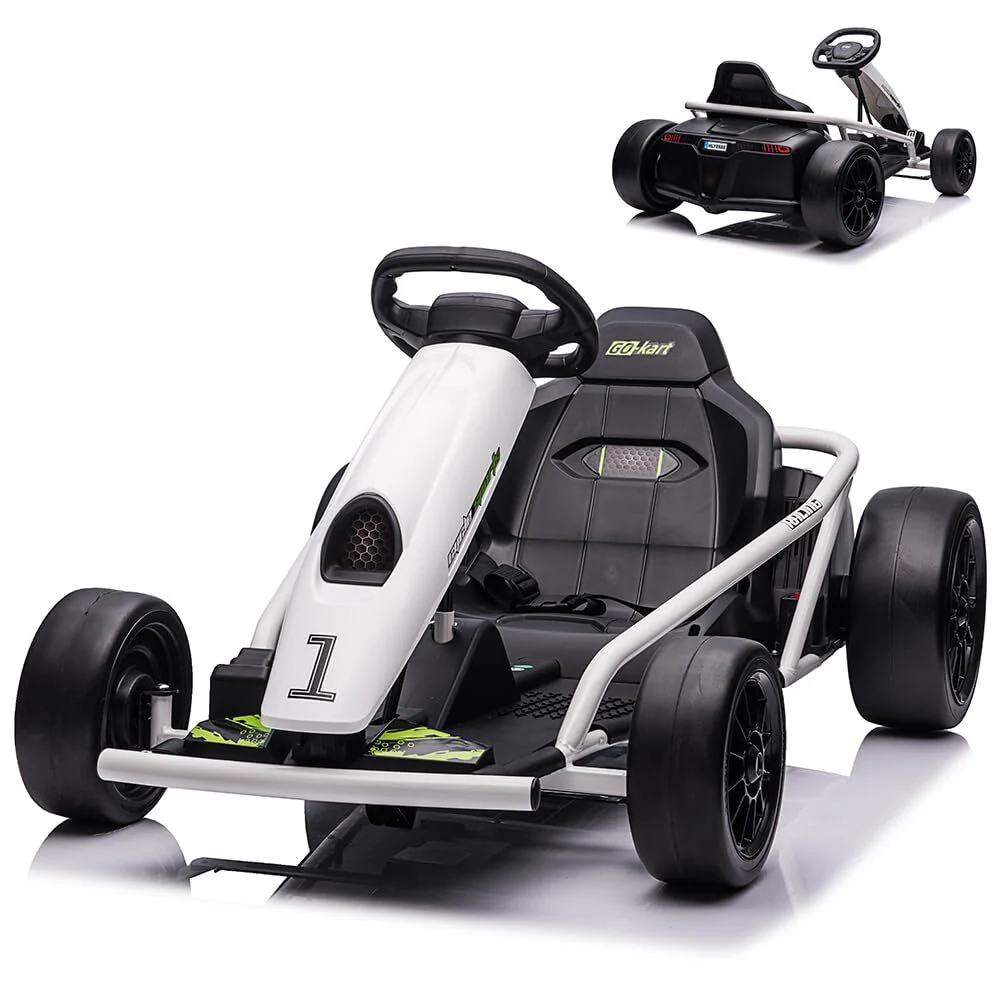 24V Electric Kids Ride-On Go-Kart with 9Ah Battery and Dual 250W Motors - Image 8