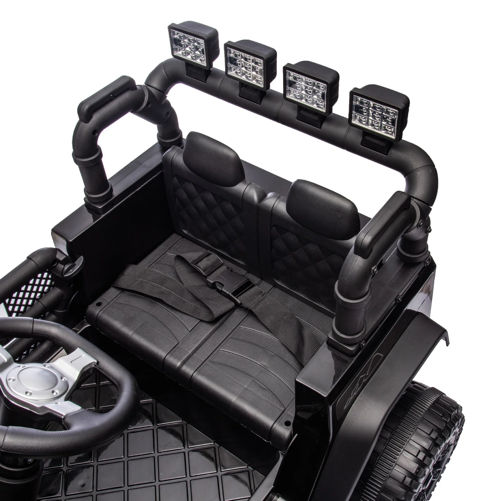 24V Kids Electric Ride-On Jeep with 400W Motor, Four-Wheel Suspension, Remote Control, and MP3 Player - Image 16