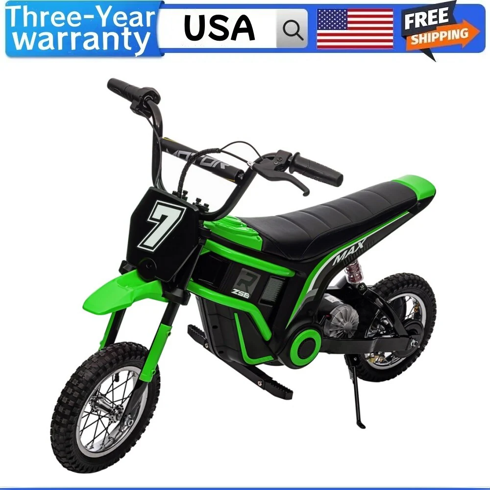24V Battery-Powered Electric Kids Ride-On Motocross Motorcycle Bike - Image 11