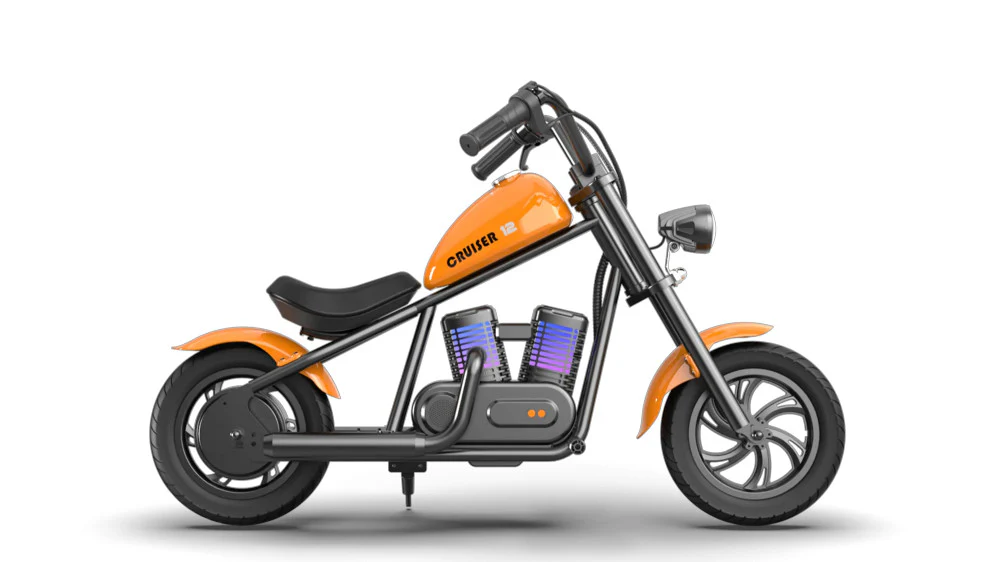 24V Kids Electric Ride-On Motorcycle with Battery Power and RGB Lights - Image 2