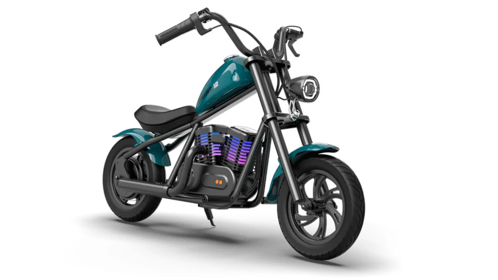 24V Kids Electric Ride-On Motorcycle with Battery Power and RGB Lights - Image 4